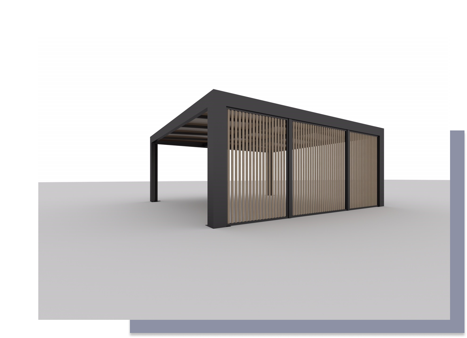 Dobbelt Carport I St L Cubus L Dobbelt Carport Allview Carporte